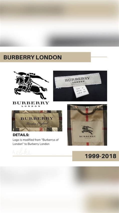 how to identify a burberry